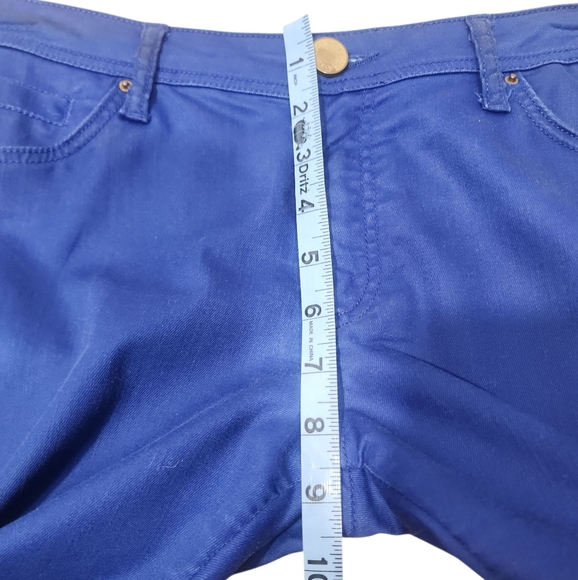 Zara Woman Premium Denim Wear Collection Royal Blue Jeans. 6 - Picture 7 of 16